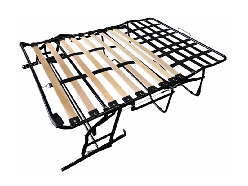 Slaapbankmechanisme met 2 opklapbare lattenbodems en lattenbodem (2900S#)