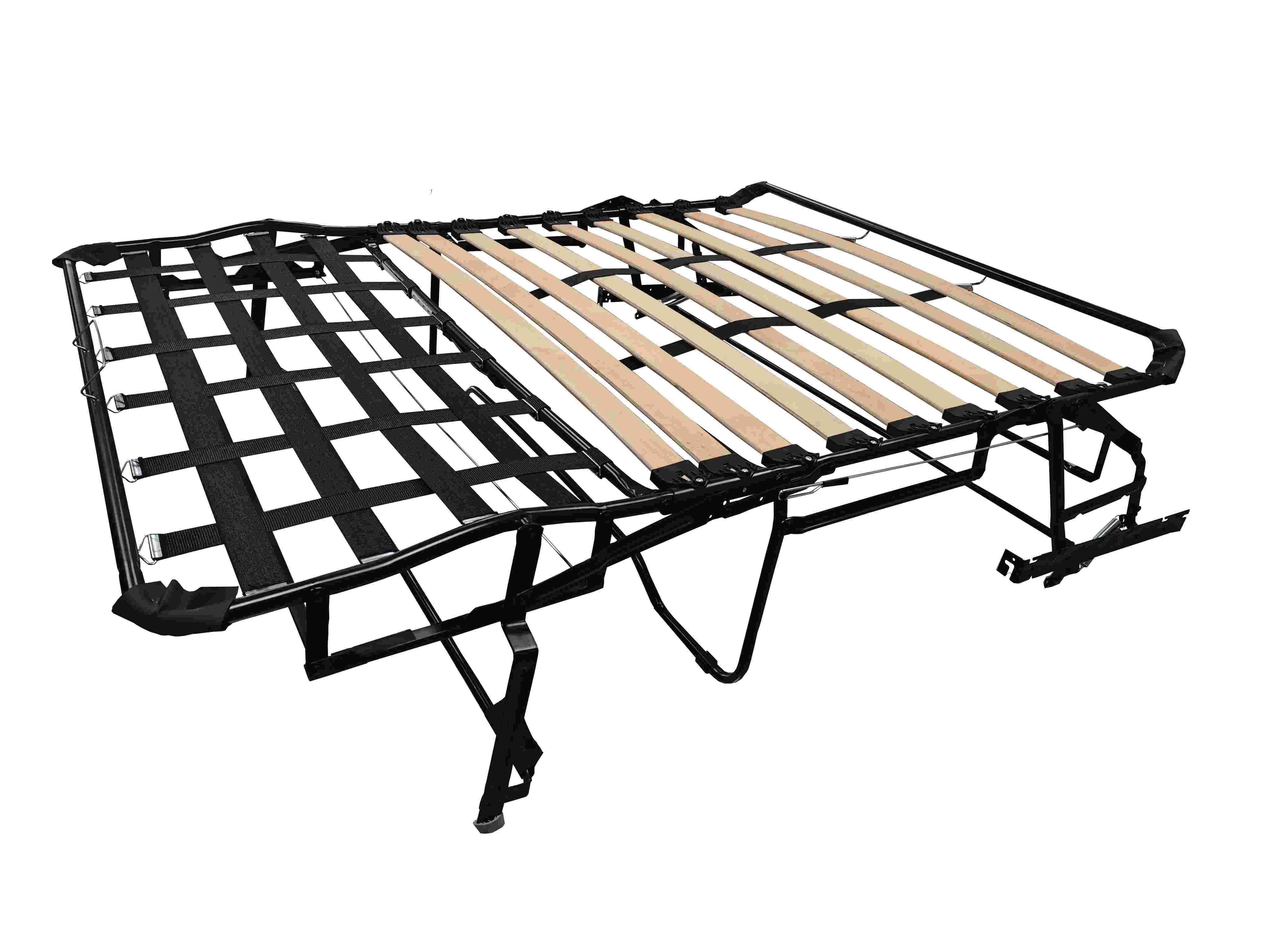 Slaapbankmechanisme met 2 opklapbare latten en zitkussensteun (3963S#)