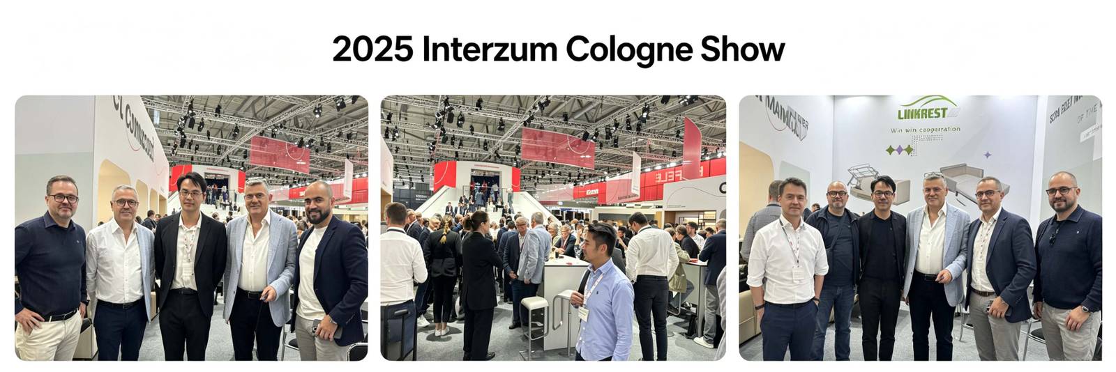 De Internationale Houtbewerkingsbeurs in Keulen werd met succes afgesloten en de stand van LINKREST was erg populair.