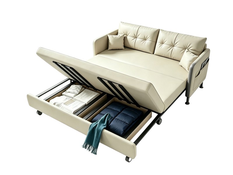 Uitschuifbaar bedmechanisme