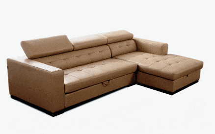 Sofa trek het bankmechanisme uit